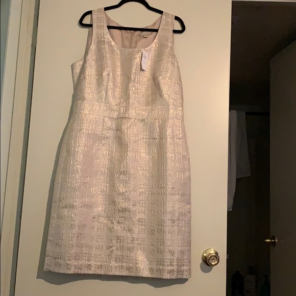 Banana Republic Dresses & Skirts - Banana Republic metallic gold dress